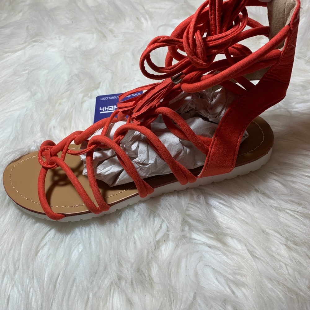 Coral Summer Sandalls